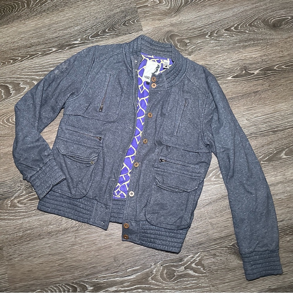 Jersey Knit Bomber Jacket